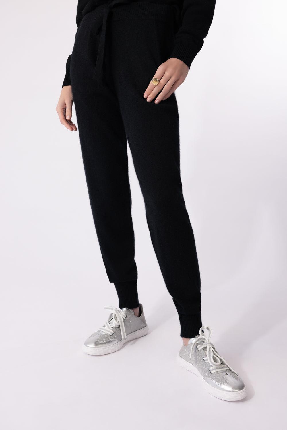Classic Jogger - Black-BLACK-XS-CLOTHINGPANTCASUAL-MINNIE ROSE