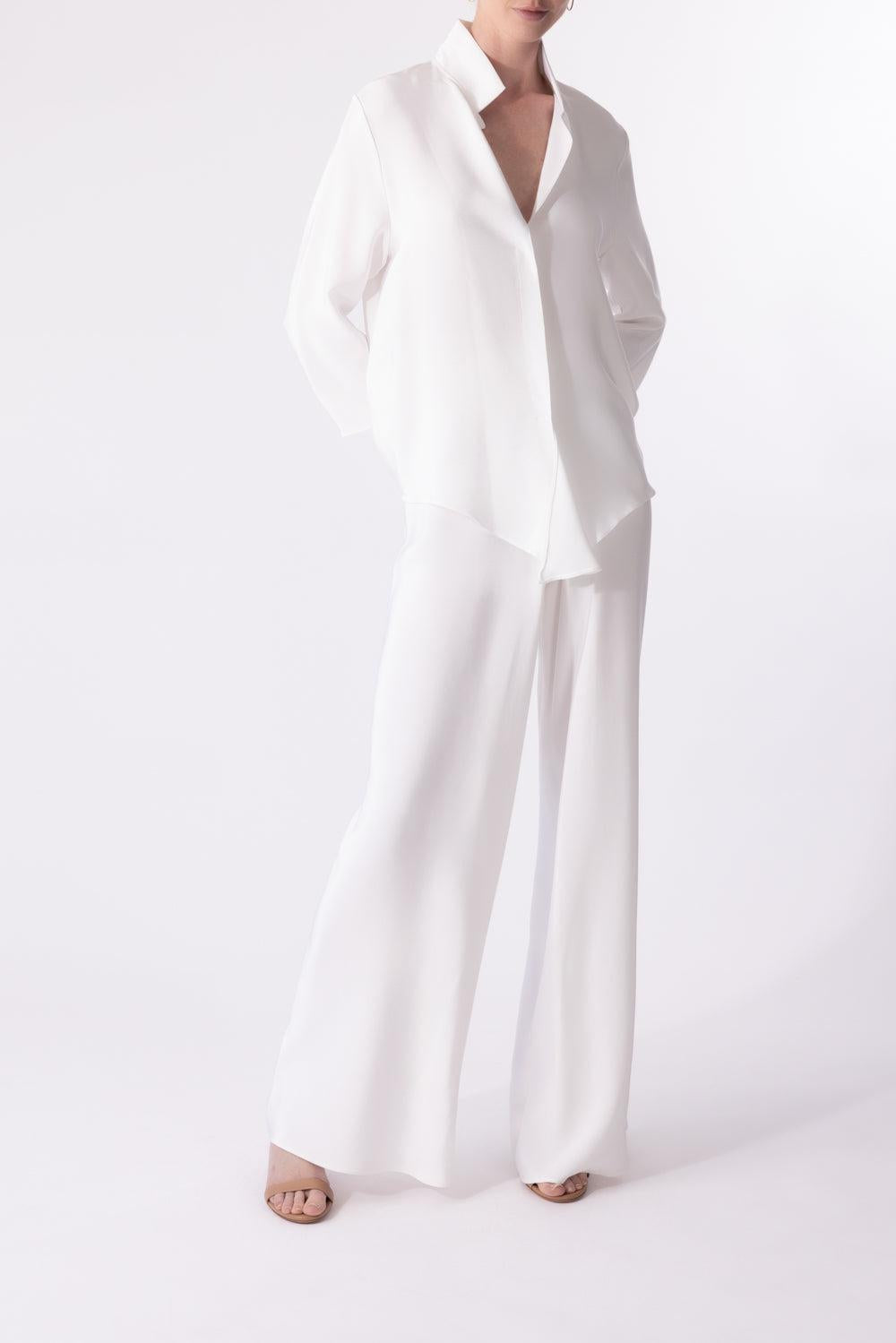 Frolic Top - White-BRT WHT-P-CLOTHINGTOPBLOUSE-PETER COHEN