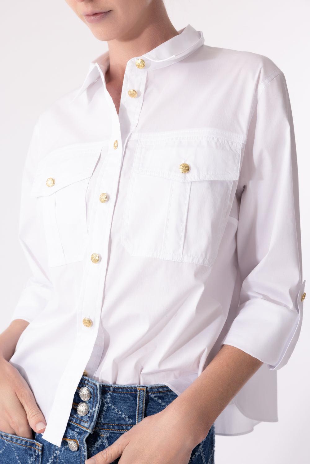 Catriona Shirt-WHITE-2-CLOTHINGTOPBLOUSE-VERONICA BEARD