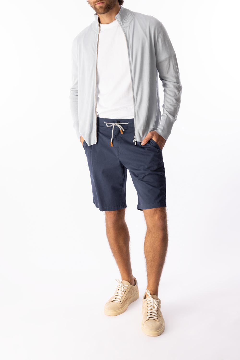 Bermuda Shorts - Royal-ROYAL-30-MENSCLOTHINGPANTS-ELEVENTY