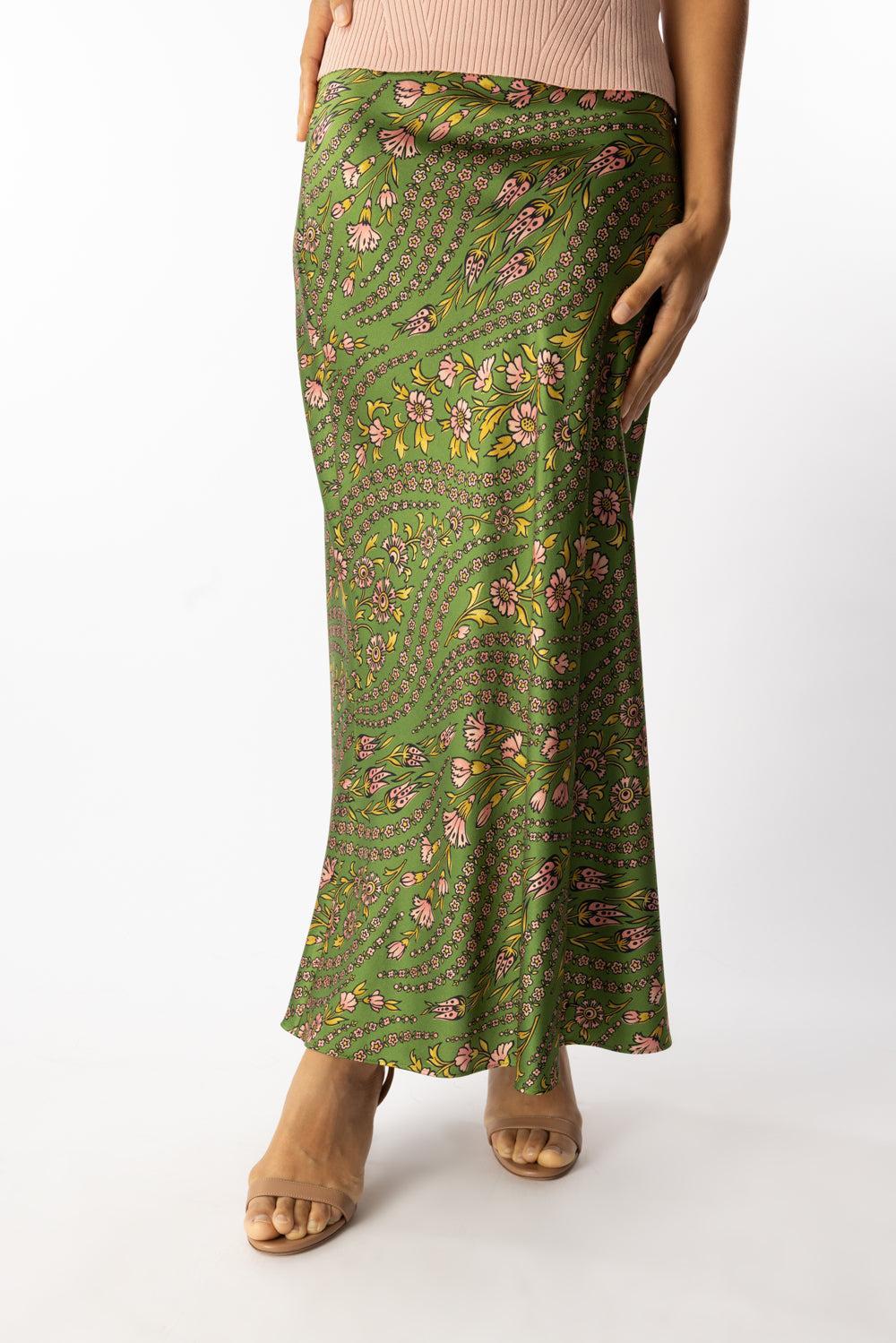Clover Skirt-LMNGRSSM-0-CLOTHINGSKIRTMIDI-VERONICA BEARD