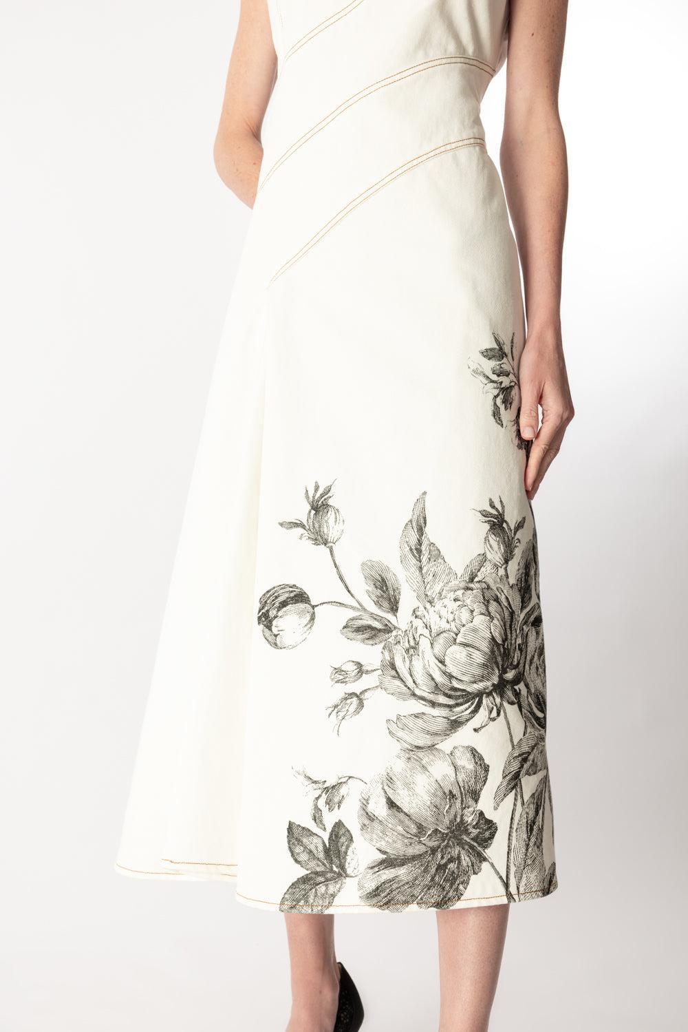 Sleeveless Etch Midi Dress-VIETCECR-4-CLOTHINGDRESSCASUAL-ERDEM