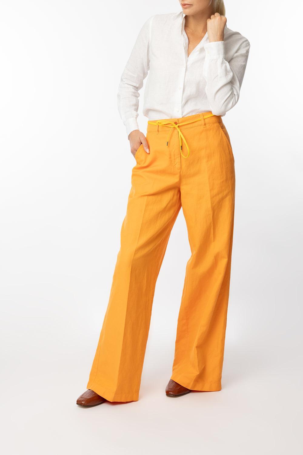 Long Sleeve Mod Shirt - White-WHITE-36-CLOTHINGTOPBLOUSE-ASPESI