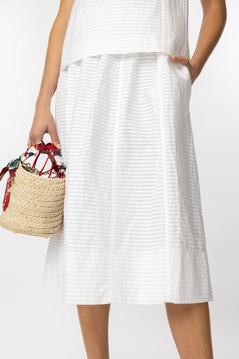 Midi Skirt - White-WHITE-32-CLOTHINGSKIRTMIDI-ODEEH