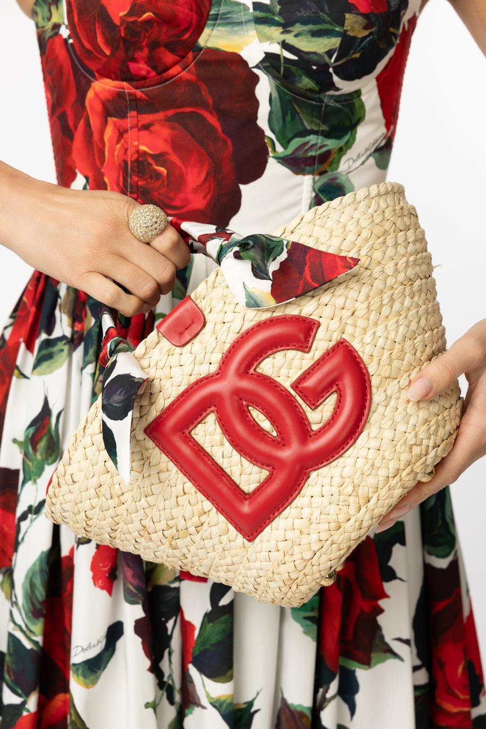 Medium Kendra Shopper - Rosa Rossa-ROSA ROS-O/S-HANDBAGTOTES-DOLCE & GABBANA