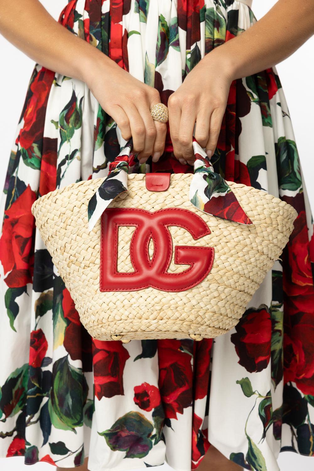 Medium Kendra Shopper - Rosa Rossa-ROSA ROS-O/S-HANDBAGTOTES-DOLCE & GABBANA