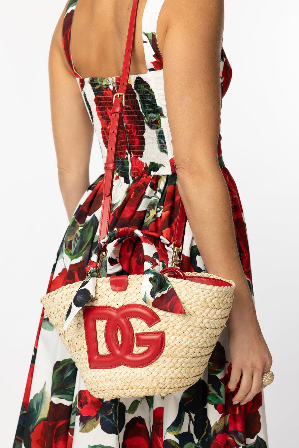 Medium Kendra Shopper - Rosa Rossa-ROSA ROS-O/S-HANDBAGTOTES-DOLCE & GABBANA