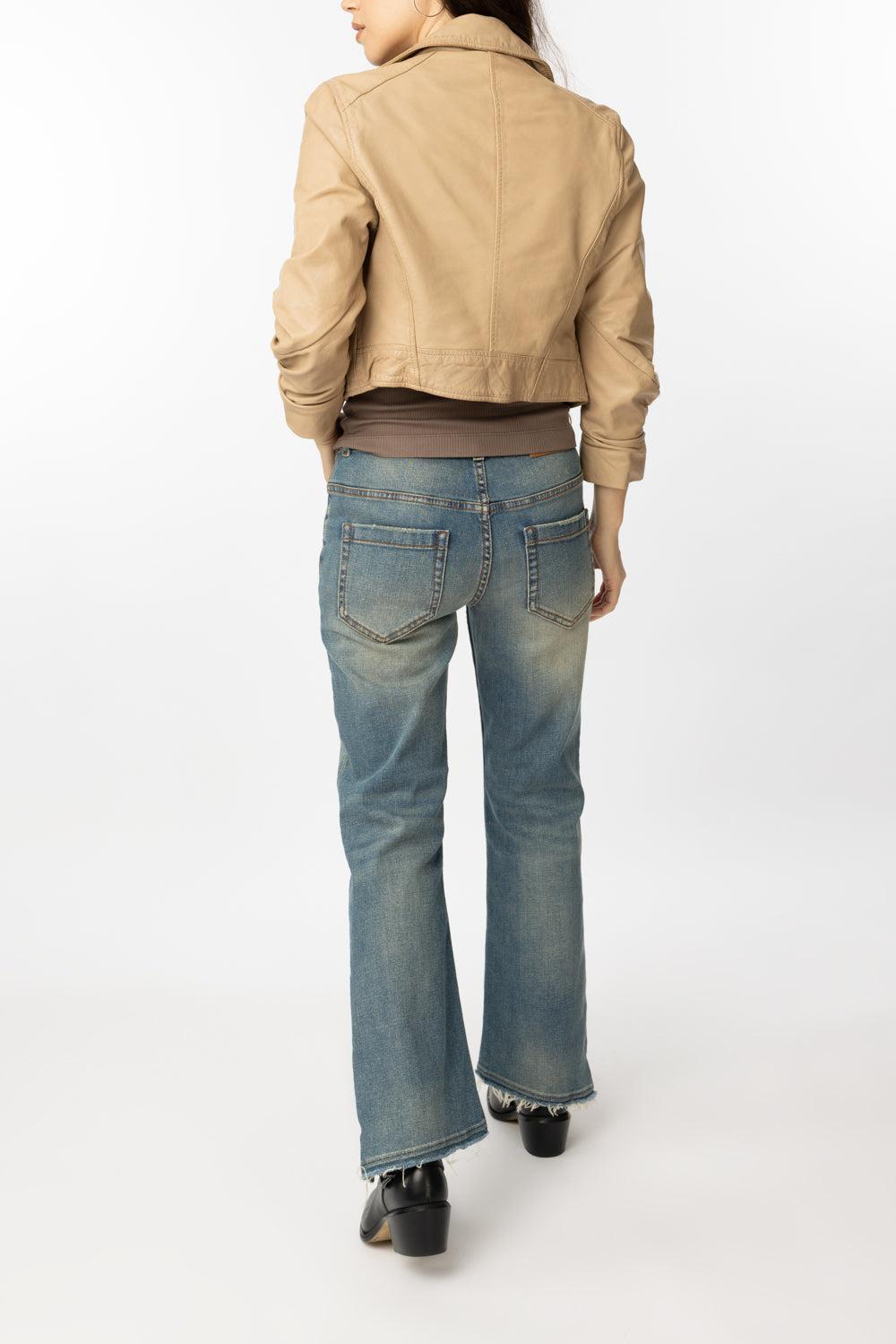 Janika Jacket - Wheat-WHEAT-XS-CLOTHINGCOATLEATHER-LAMARQUE