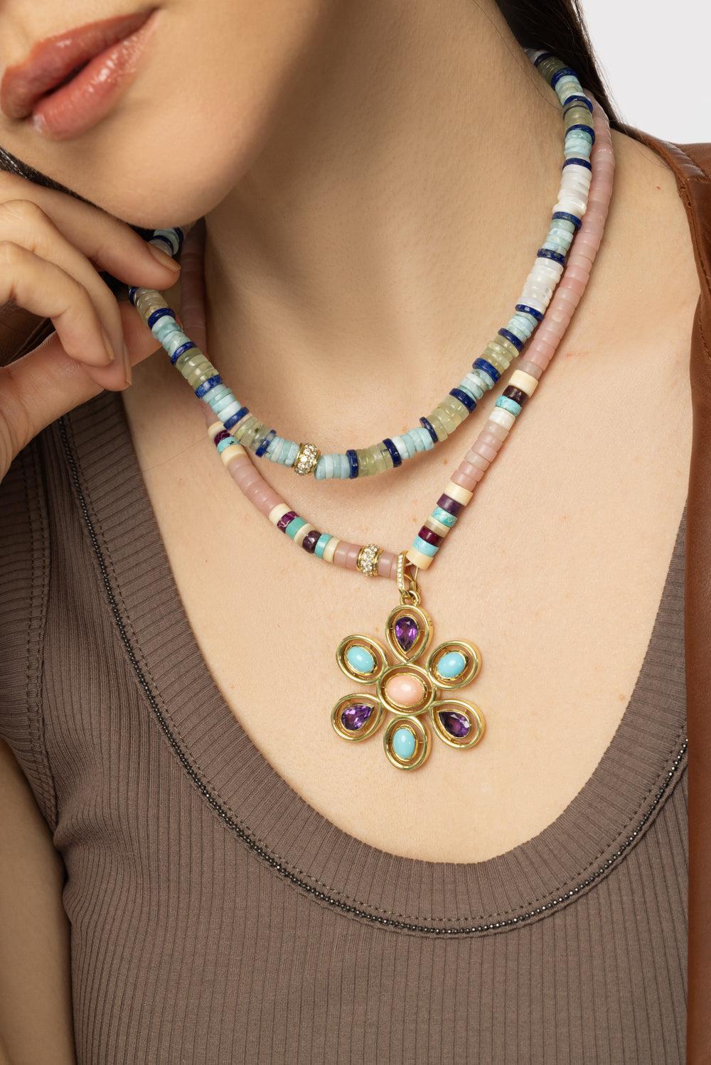 Botanical Charm-YELLOW GOLD-JEWELRYFINE JEWELPENDANT-JENNA BLAKE