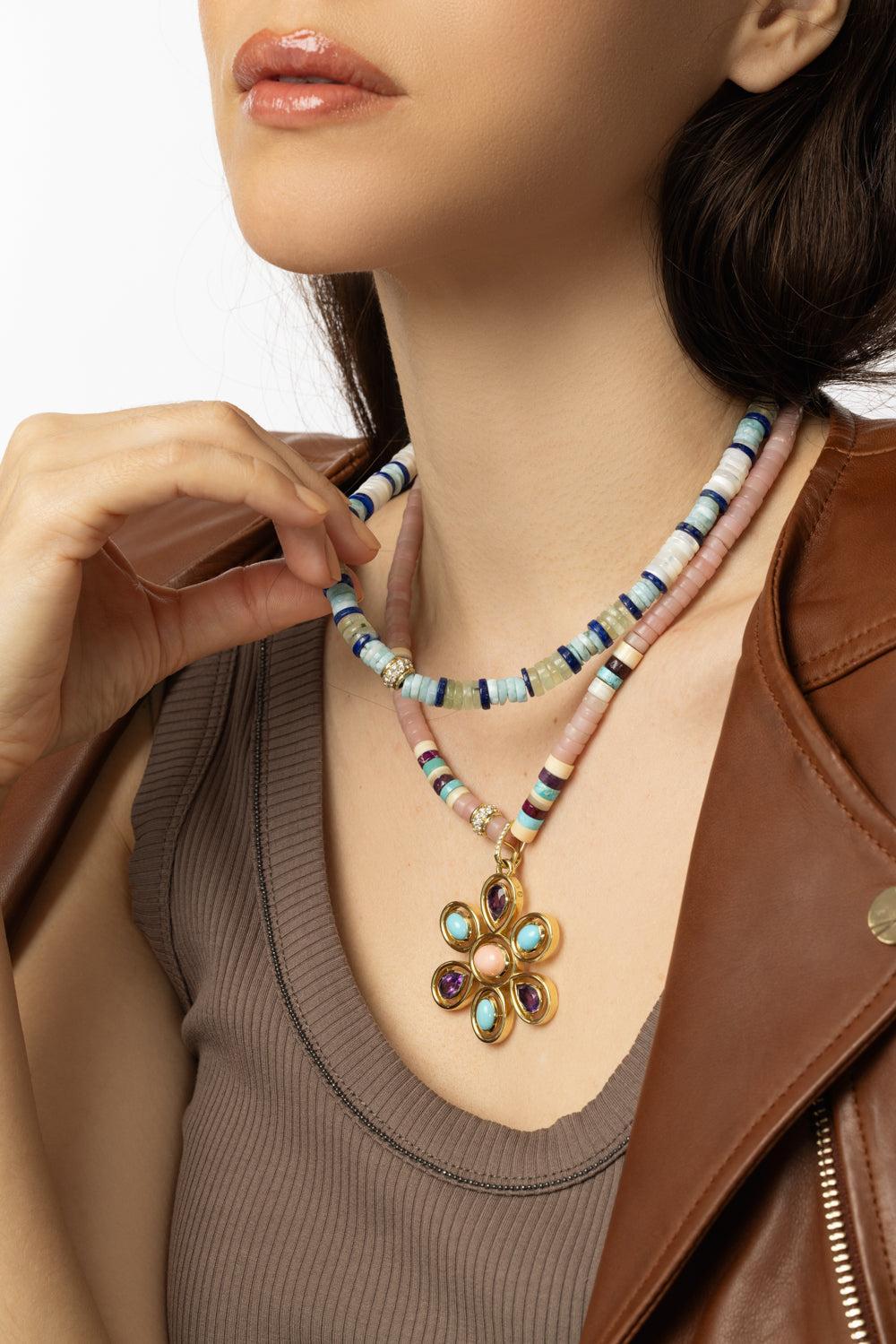 Botanical Charm-YELLOW GOLD-JEWELRYFINE JEWELPENDANT-JENNA BLAKE