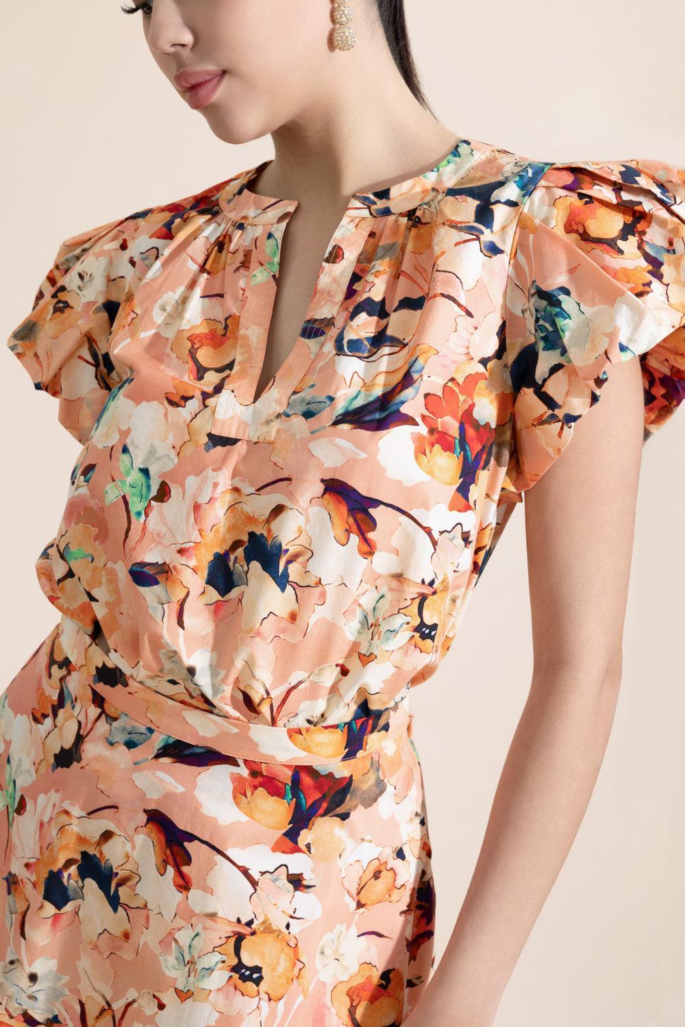 Abril Top-FLORAL-0-CLOTHINGTOPBLOUSE-ULLA JOHNSON