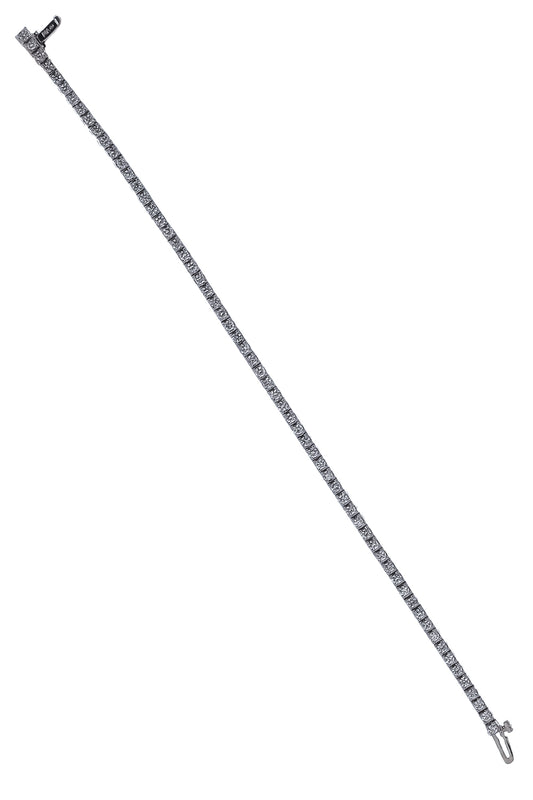 Diamond Round Tennis Bracelet - 2ct-WHITE GOLD-7-JEWELRYFINE JEWELBRACELET O-WITH LOVE