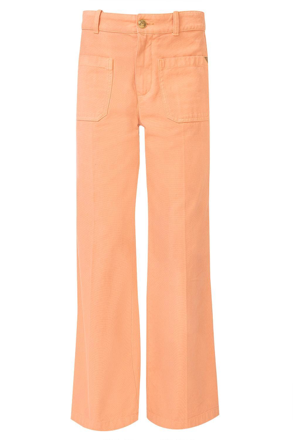 Cropped Bootcut Pants