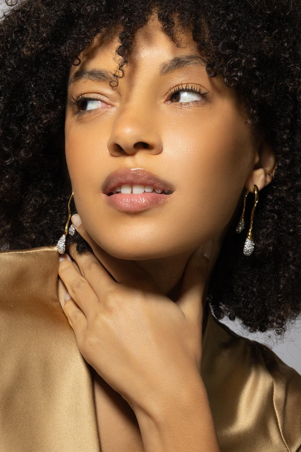 Solanales Double Drop Earrings-YELLOW-JEWELRYBOUTIQUEEARRING-ALEXIS BITTAR