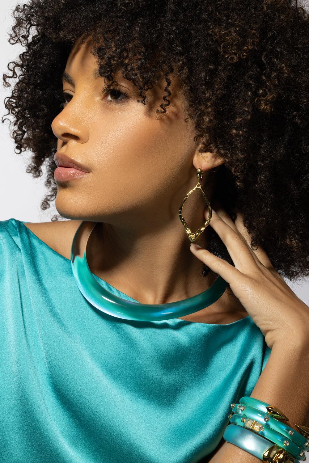 Open Oval Leverback Earrings-SILVER-JEWELRYBOUTIQUEEARRING-ALEXIS BITTAR