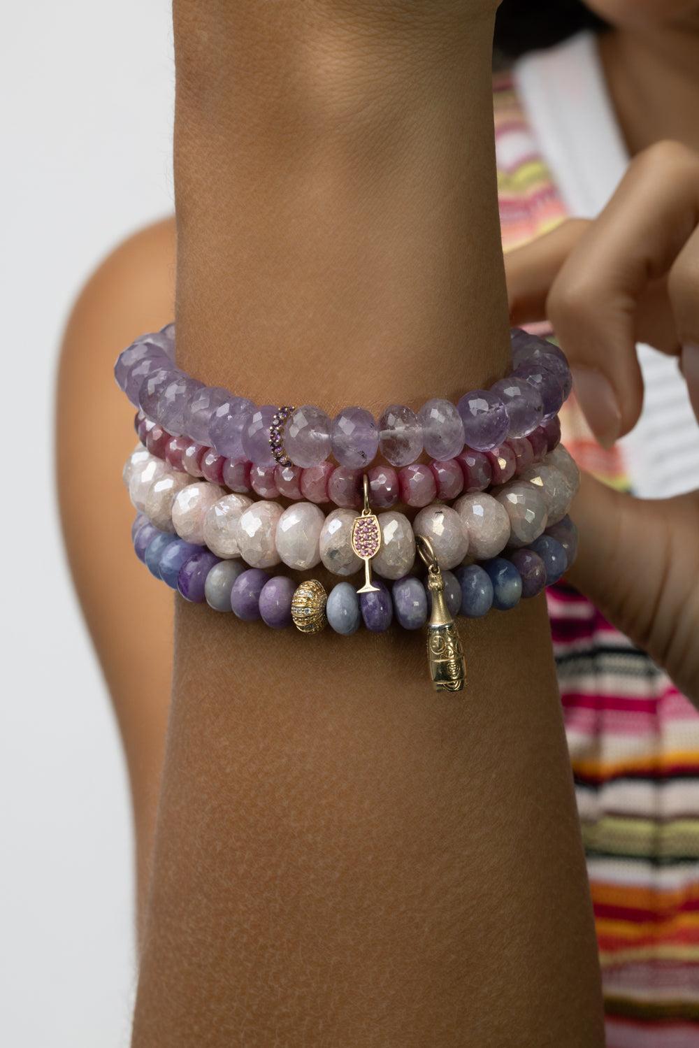 Round Rondelle Jade Bracelet-YELLOW GOLD-JEWELRYFINE JEWELBRACELET O-SYDNEY EVAN