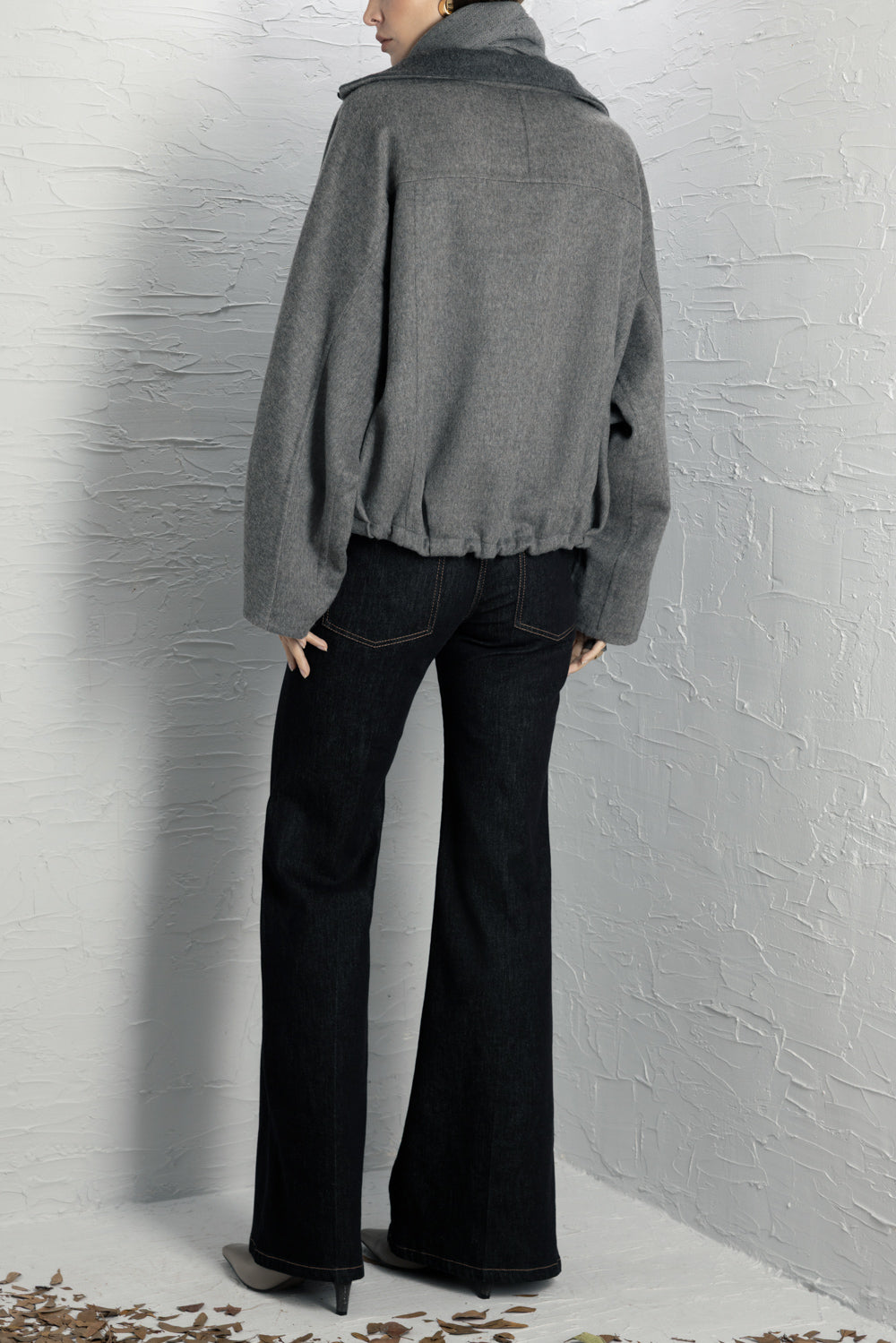 Fluid Deconstructed Bomber Jacket