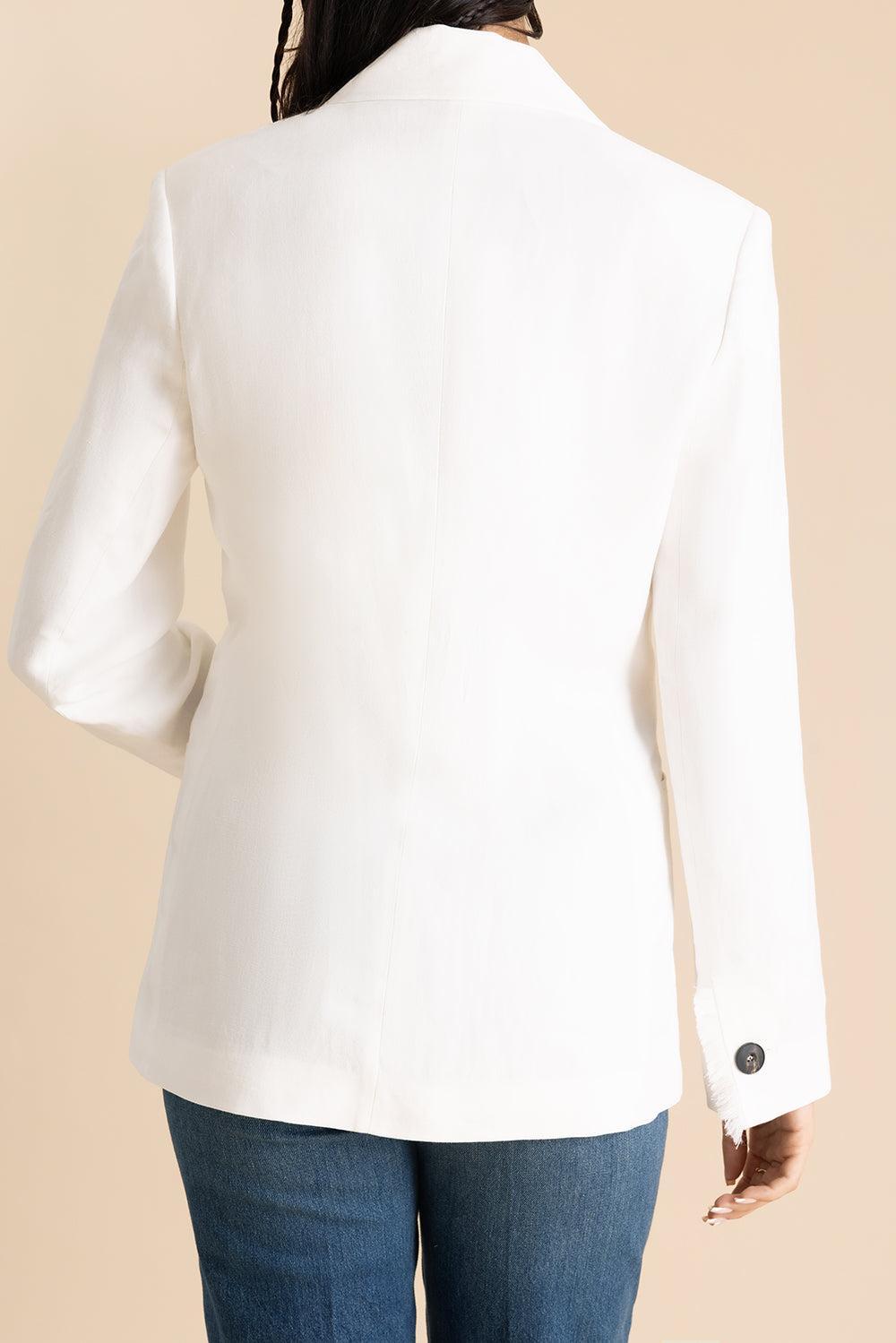 Finnegan Jacket-WHITE-40-CLOTHINGJACKETBLAZERS-ANTONELLI
