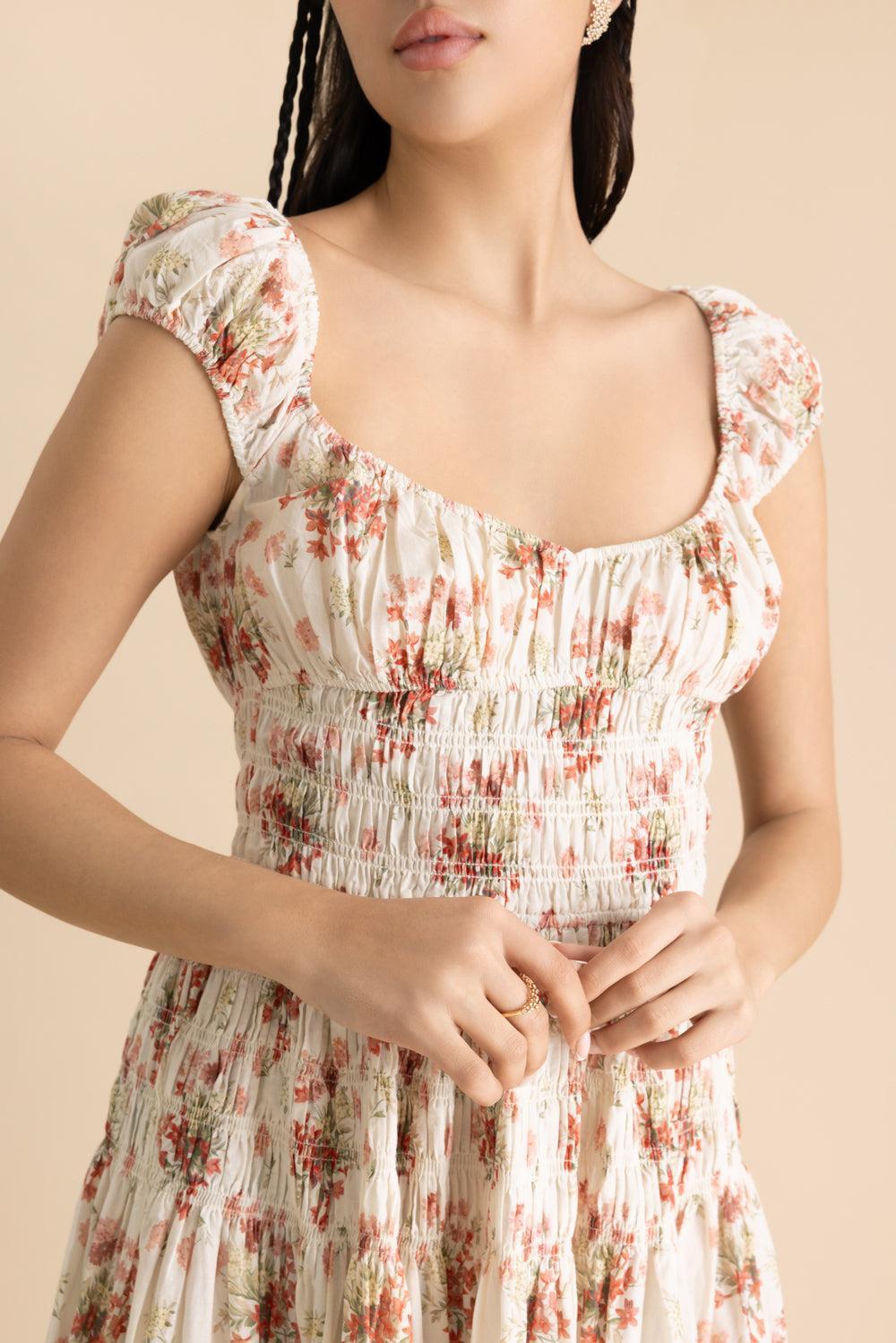 Quinette Dress-FLORAL-XS-CLOTHINGDRESSCASUAL-DOEN