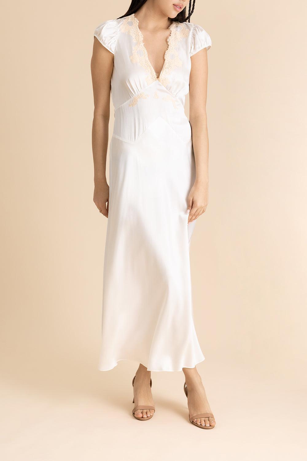 Coraline Dress-CREAM-XS-CLOTHINGDRESSCASUAL-DOEN