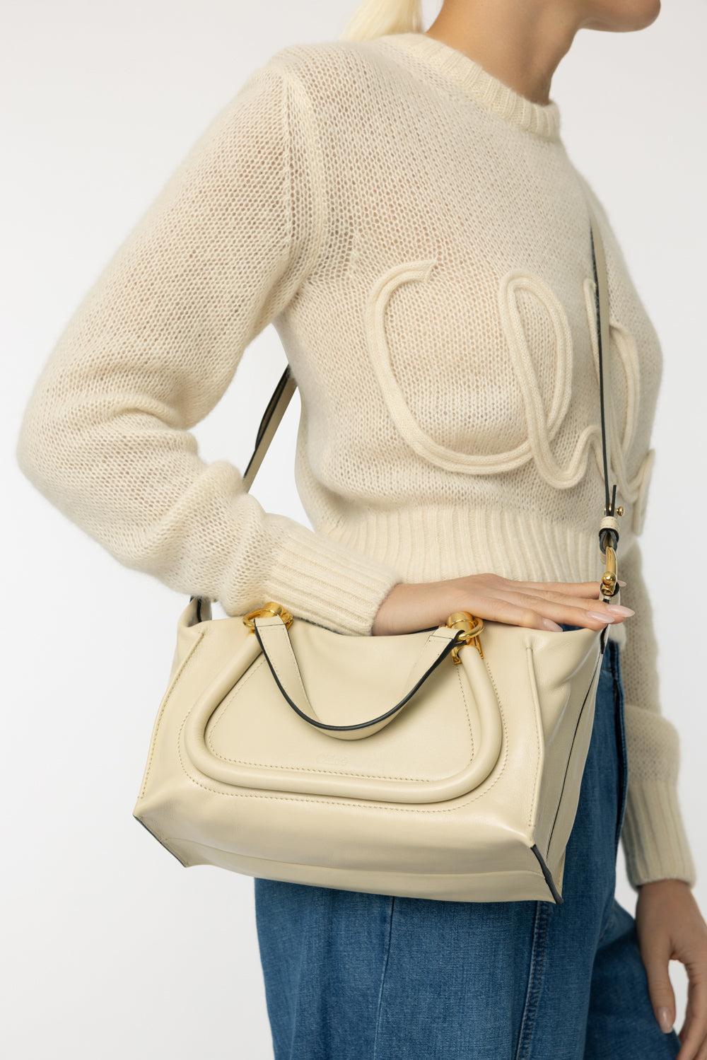 Small Paraty 24 Bag - Sweet Beige-SWEETBGE-O/S-HANDBAGSHOULDER-CHLOÉ