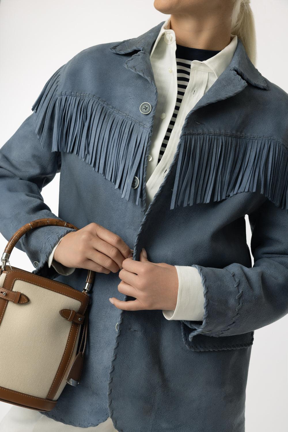 Rennie Coat-CORNFLWR-4-CLOTHINGCOATLEATHER-RALPH LAUREN