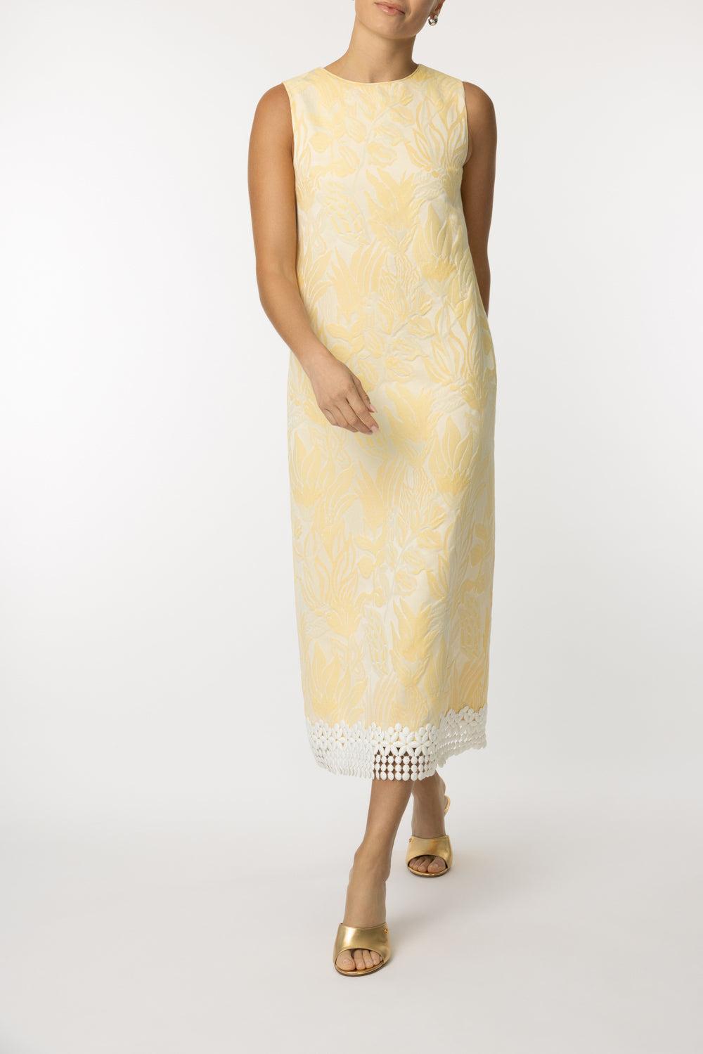 Column Dress-IRISJQRD-S-CLOTHINGDRESSCASUAL-LA DOUBLEJ