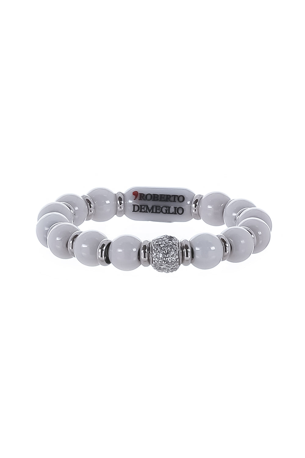 Diamond White Sfera Ring-WHITE GOLD-7.5-JEWELRYFINE JEWELRING-ROBERTO DEMEGLIO