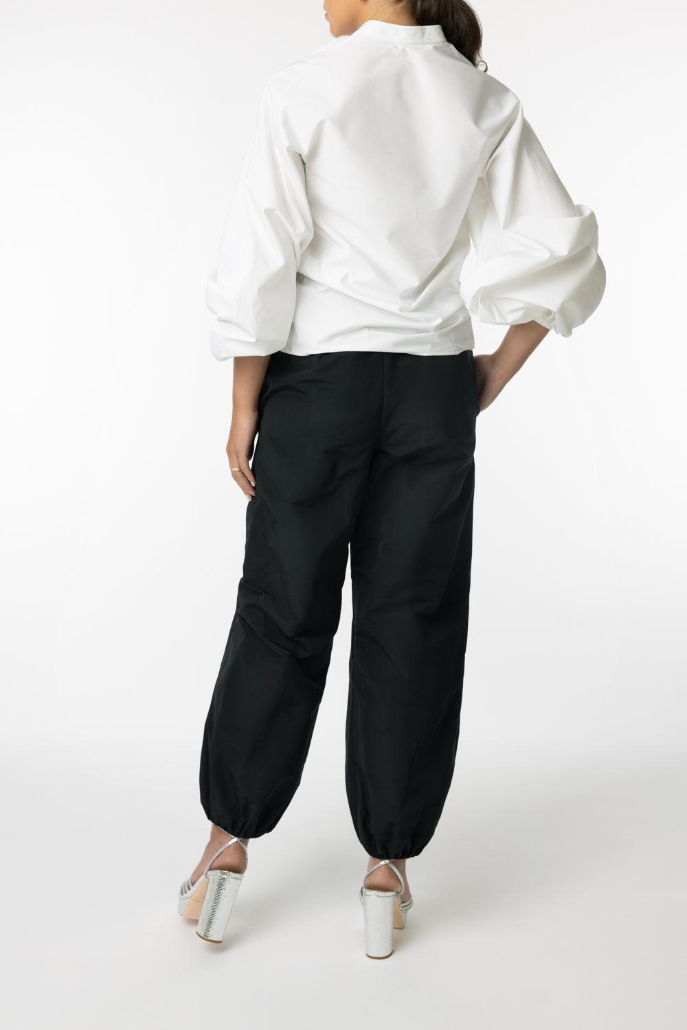Balloon Pants-NOIRALAI-34-CLOTHINGPANTCASUAL-ALAÏA