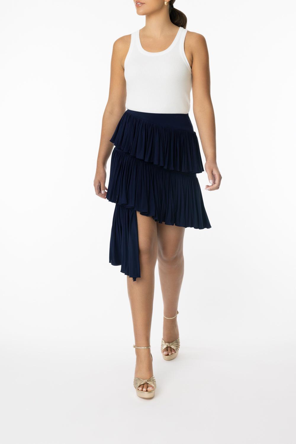 Spiral Skirt-MRNEFNCE-36-CLOTHINGSKIRTMIDI-ALAÏA