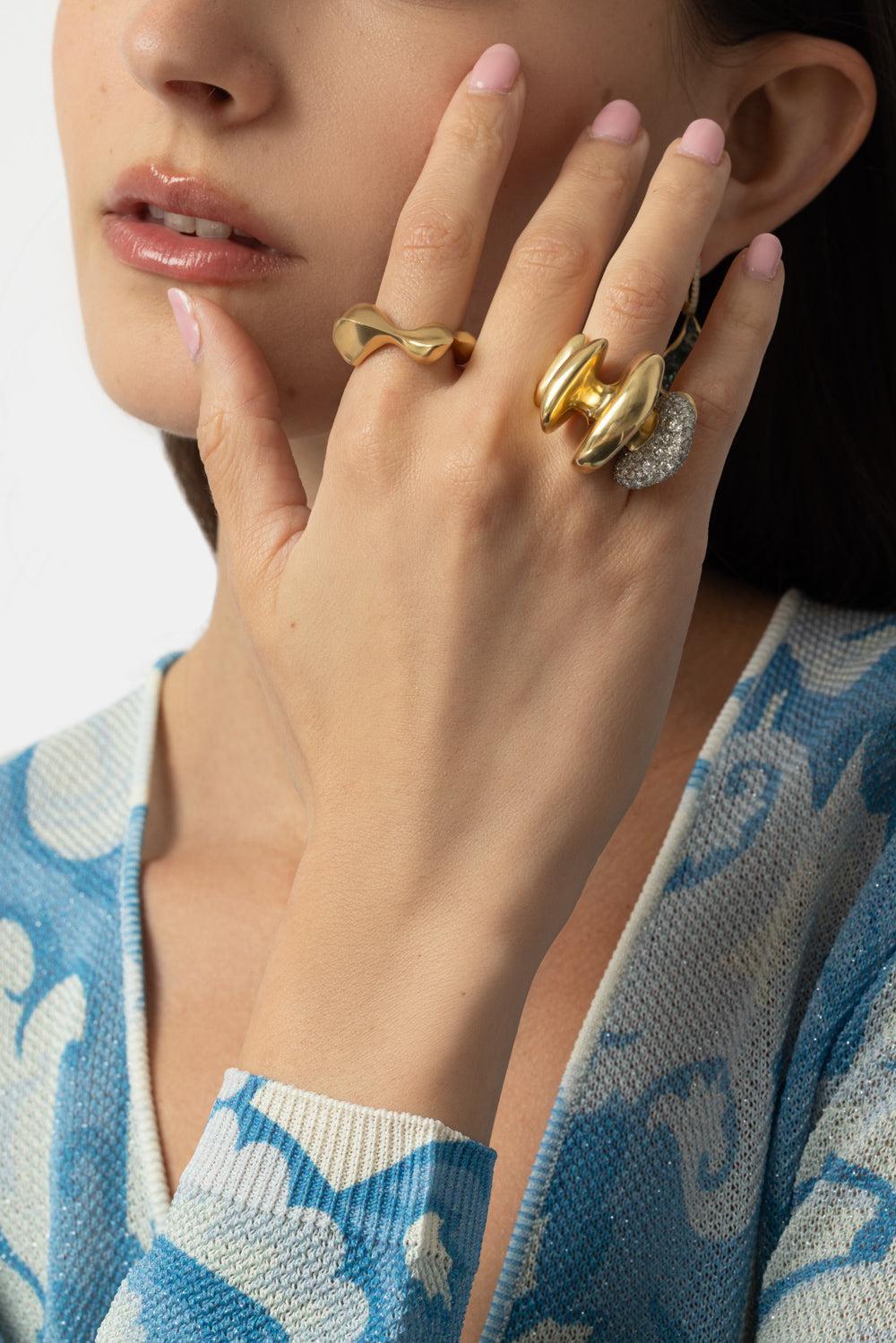 Chrona Super Diamond Ring-YELLOW GOLD-7.5-JEWELRYFINE JEWELRING-VRAM