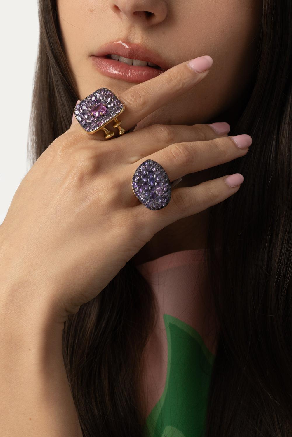 Chrona Butterfly Pink Sapphire Ring-YELLOW GOLD-6.5-JEWELRYFINE JEWELRING-VRAM