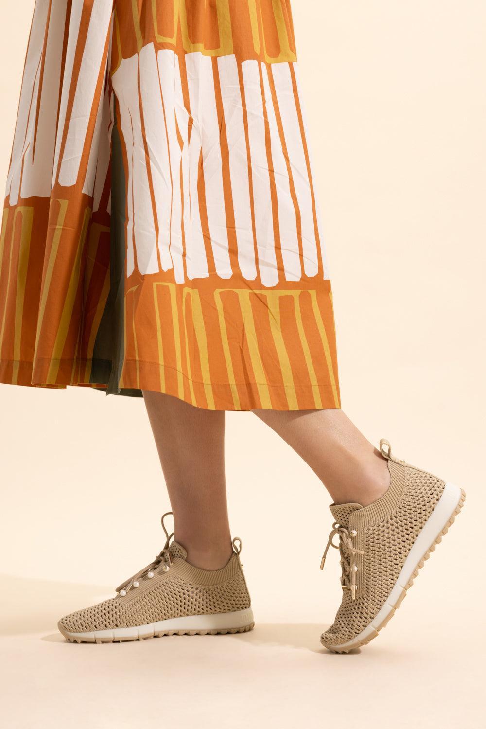 Veles Sneaker - Light Soft Gold-GOLD-36-SHOESNEAKER-JIMMY CHOO