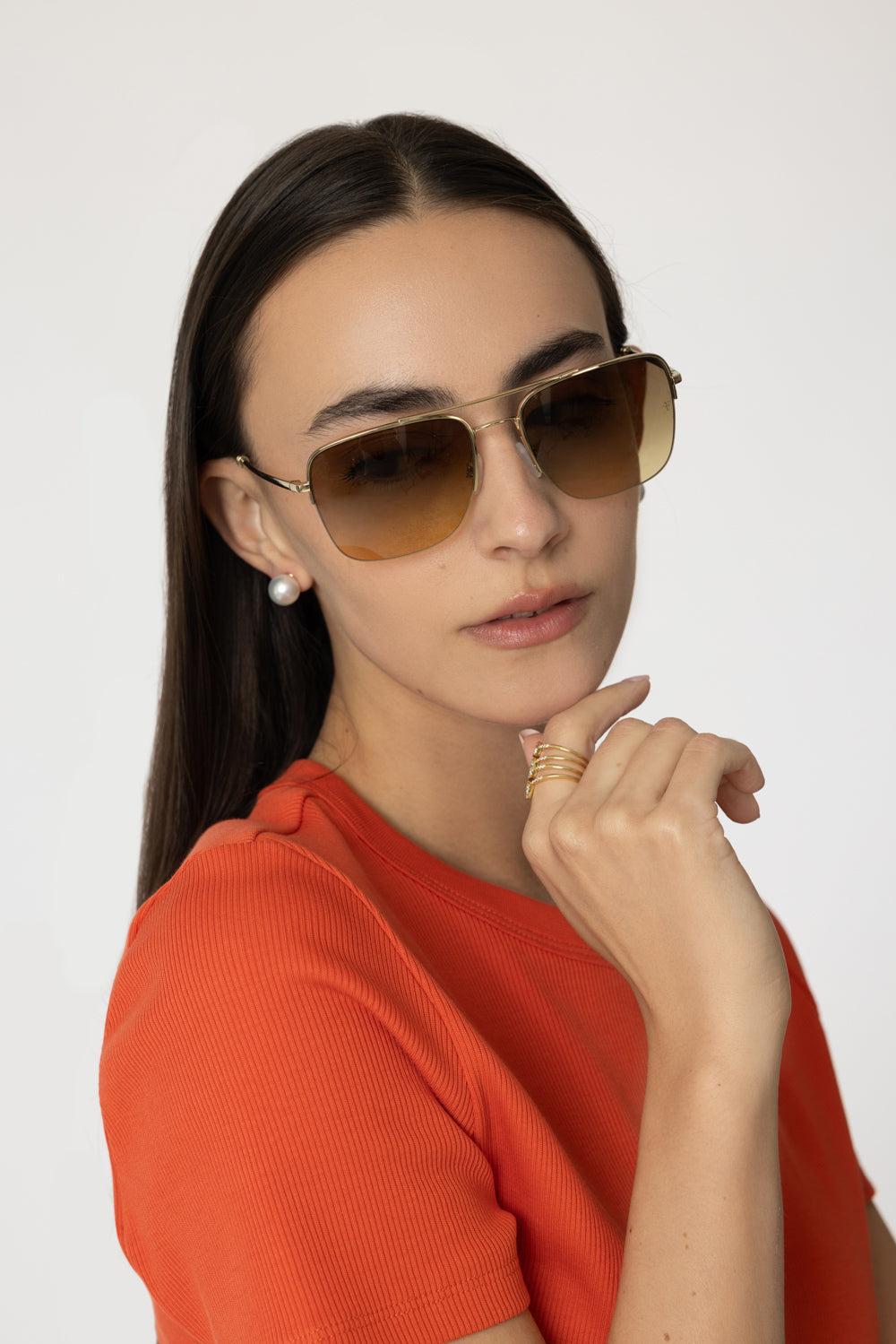 R-2 Sunglasses-SADDLE-ACCESSORIESUNGLASSES-OLIVER PEOPLES