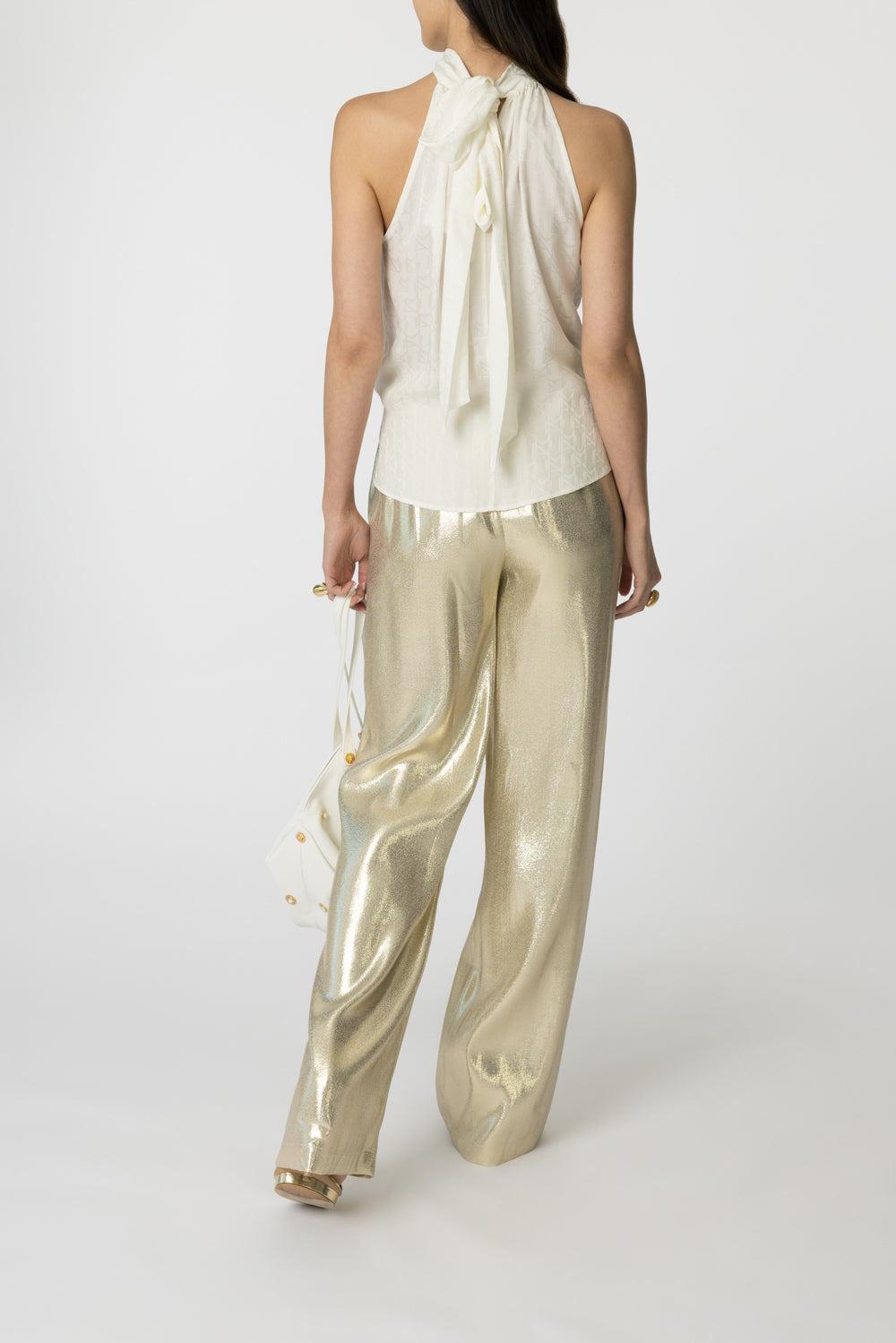 Jimmy Pant-GOLD-34-CLOTHINGPANTEVENING-DMN PARIS