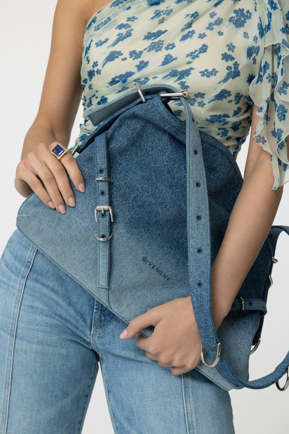Medium Voyou Bag - Denim-MED BLUE-O/S-HANDBAGSHOULDER-GIVENCHY