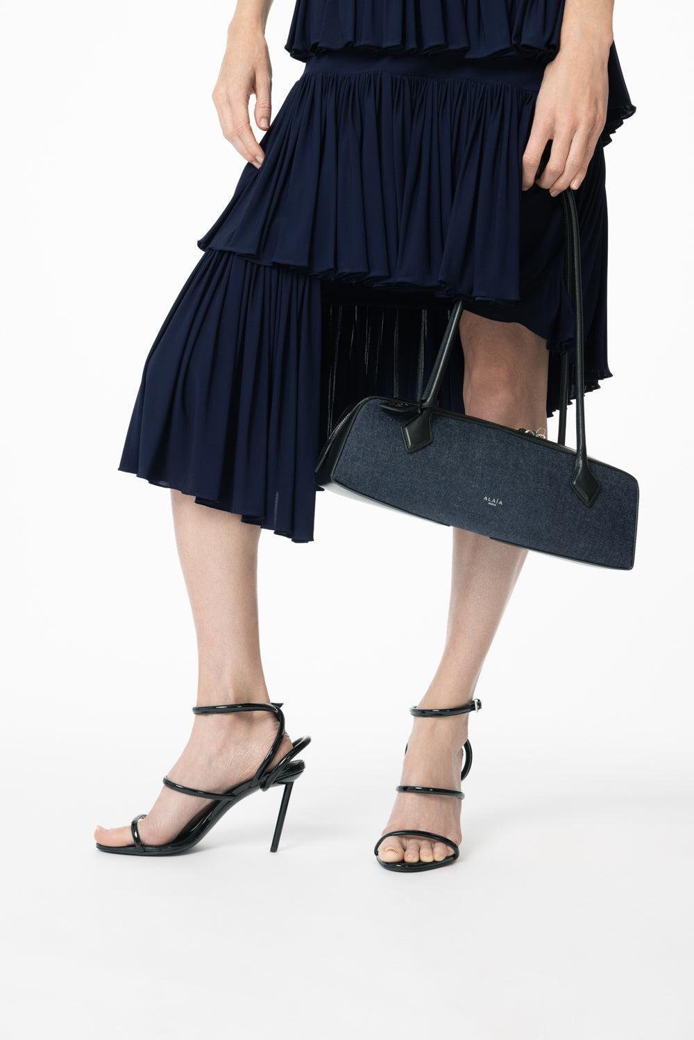 Strappy Sandals 90-NOIR-37-SHOESANDAL-ALAÏA