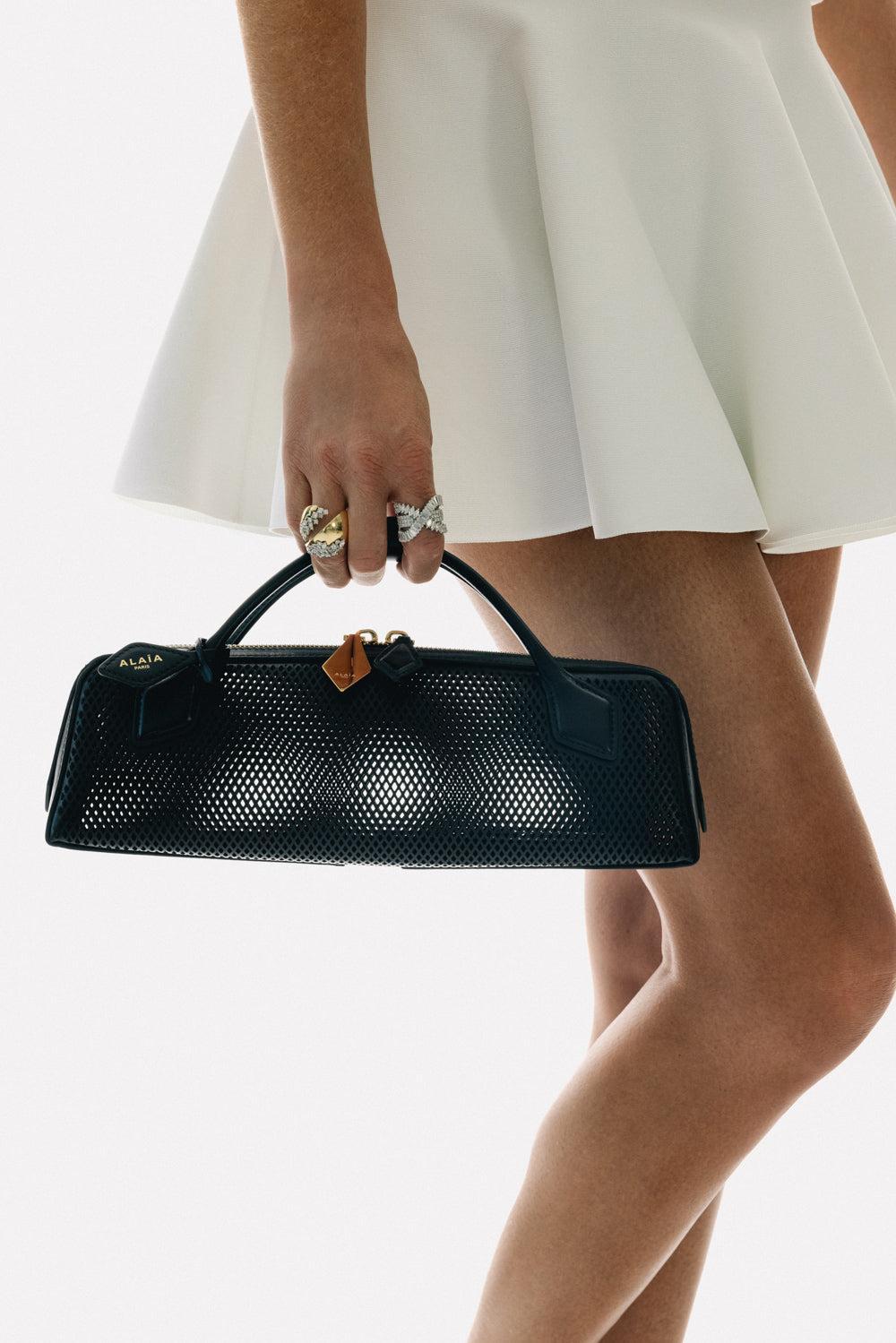 Small Le Teckel Bag - Noir-NOIR-O/S-HANDBAGCLUTCHES-ALAÏA