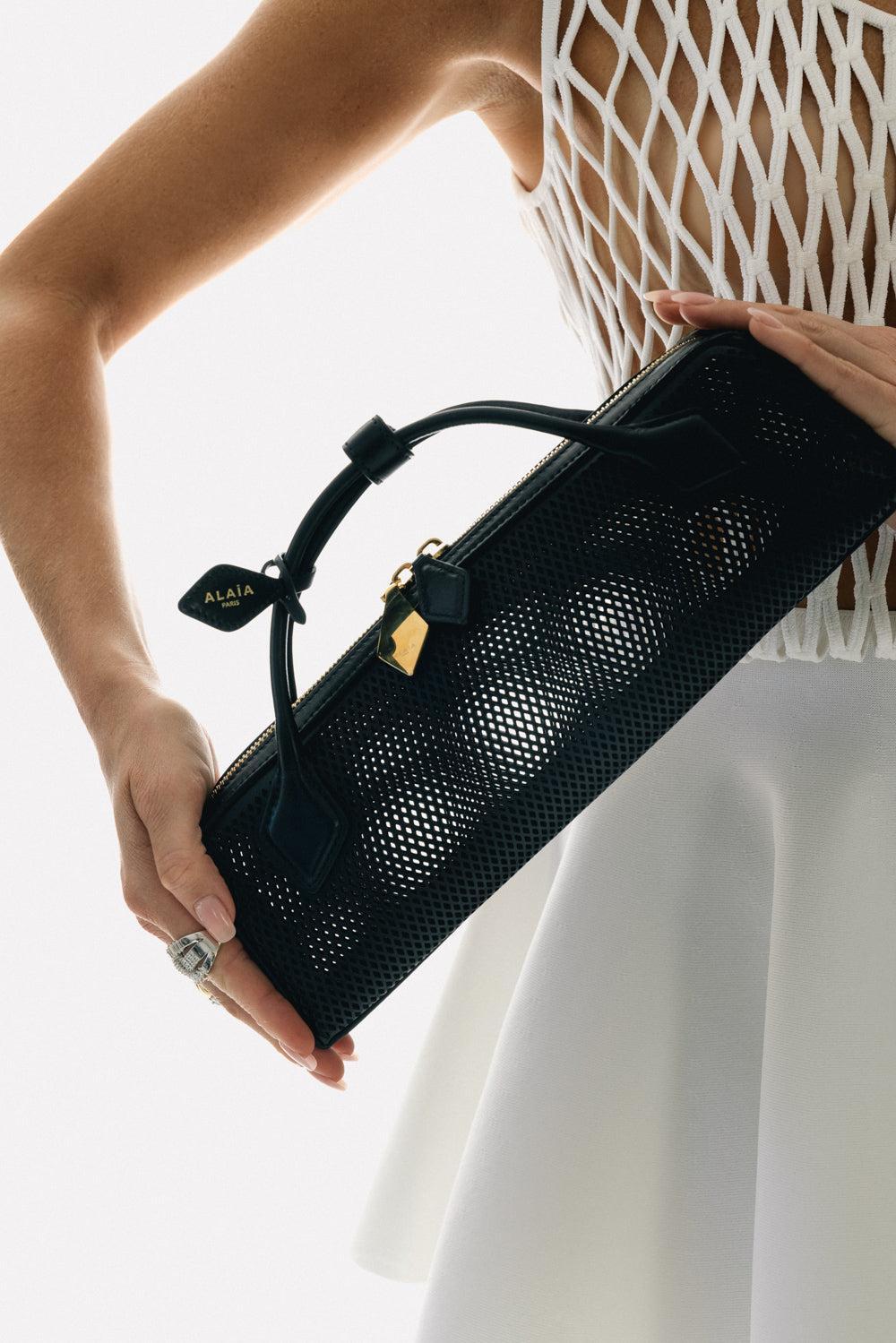 Small Le Teckel Bag - Noir-NOIR-O/S-HANDBAGCLUTCHES-ALAÏA