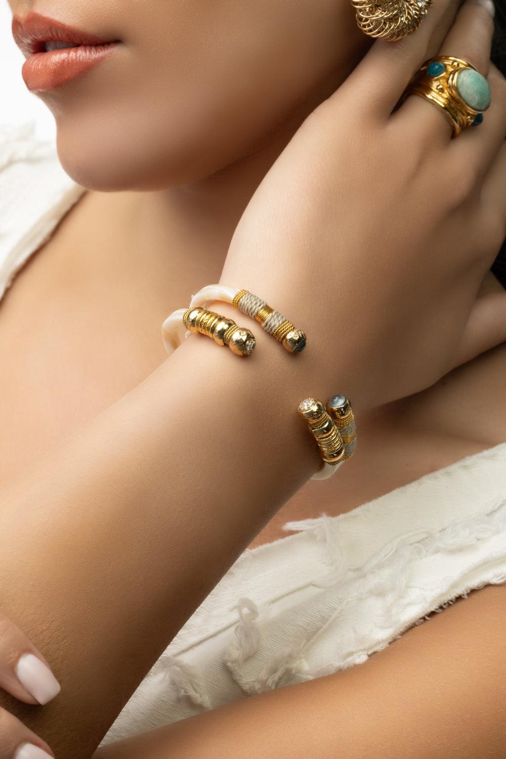 Sari Bracelet-BLACK-JEWELRYBOUTIQUEBRACELET O-GAS BIJOUX
