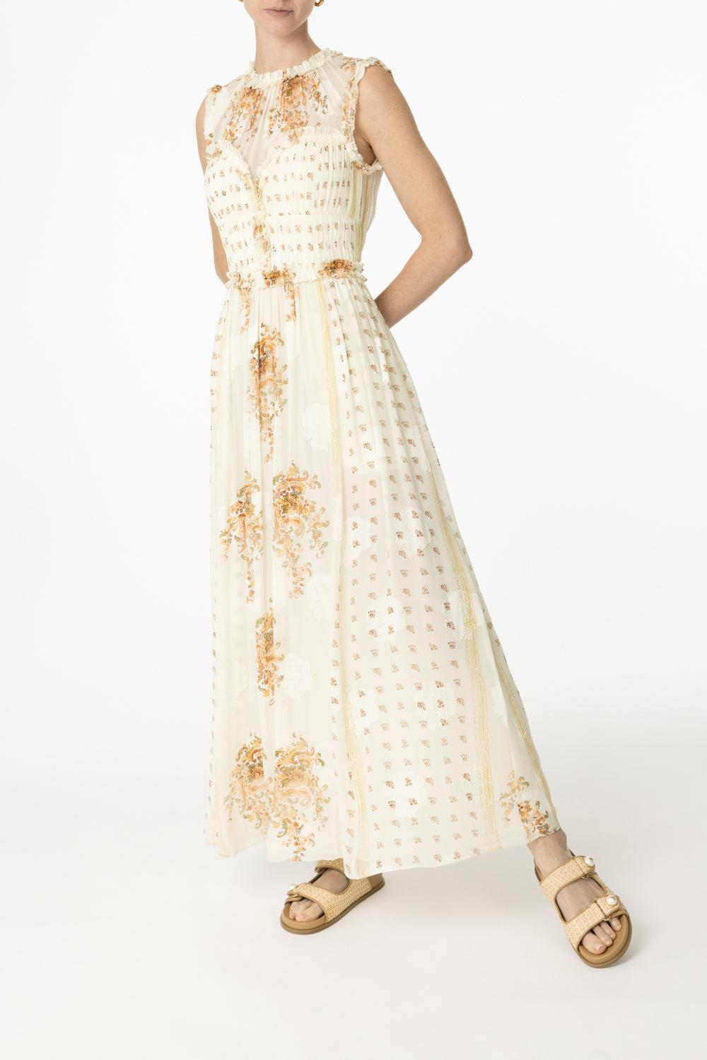 Kasia Dress-ALABASTER-2-CLOTHINGDRESSCASUAL-ULLA JOHNSON