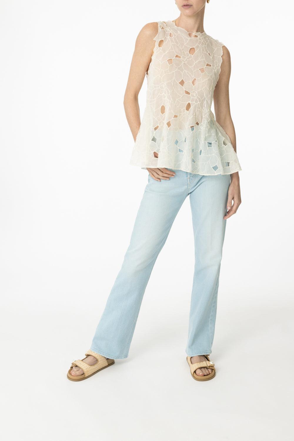 Ali Top-CHALK-0-CLOTHINGTOPBLOUSE-ULLA JOHNSON