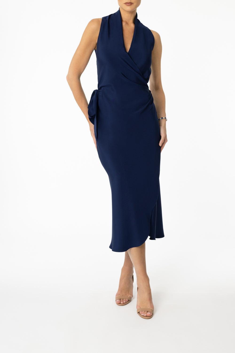 Nikki Dress - Sapphire-SAPPHIRE-P-CLOTHINGDRESSCASUAL-PETER COHEN
