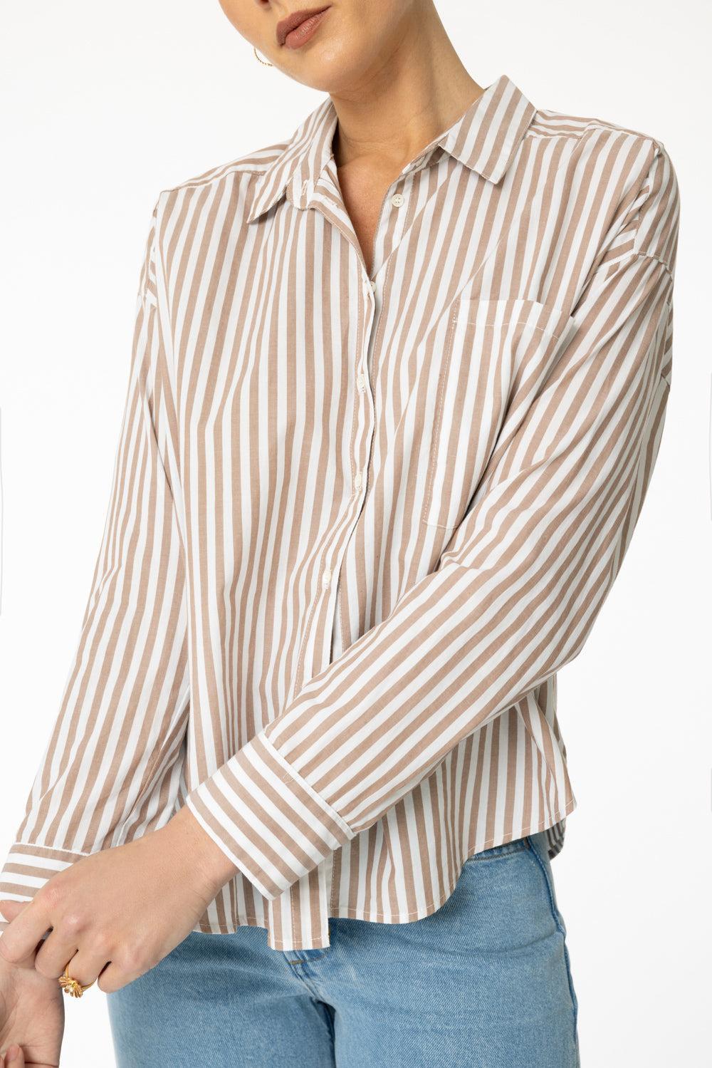 Jordy Shirt-CAFE-XS-CLOTHINGTOPBLOUSE-XIRENA
