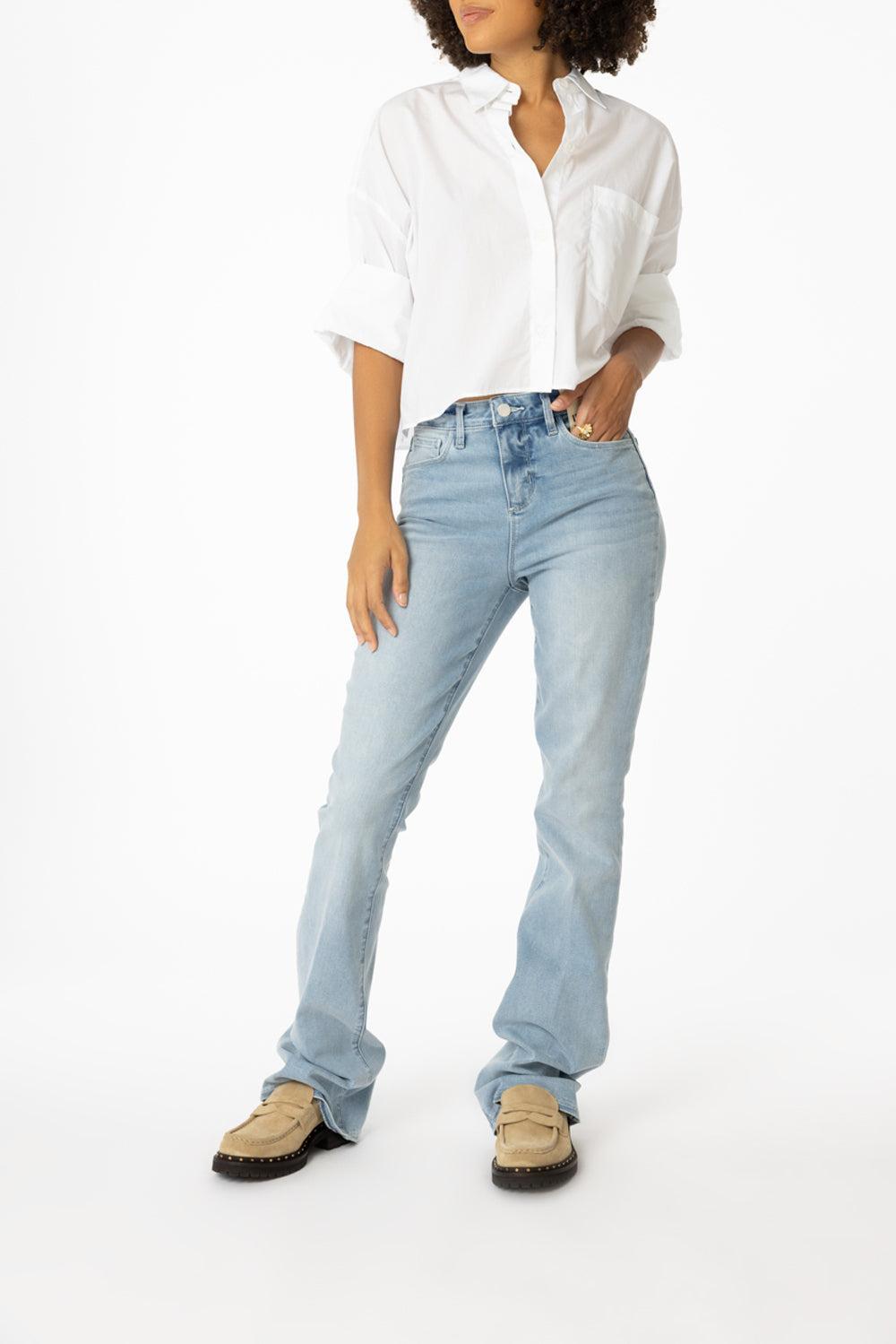 Selma Sleek Baby Boot Jeans-DORIAN-26-CLOTHINGPANTSLIM FIT-L'AGENCE