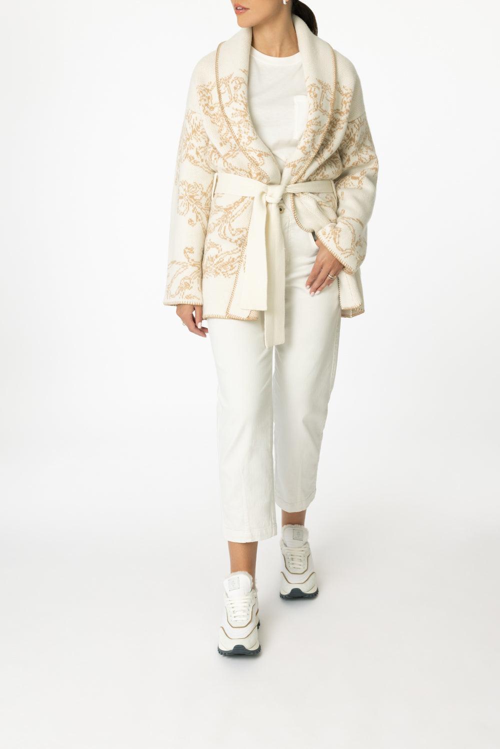 Long Wrap Cardigan-PANNACAM-XS-CLOTHINGTOPCARDIGAN-ELEVENTY