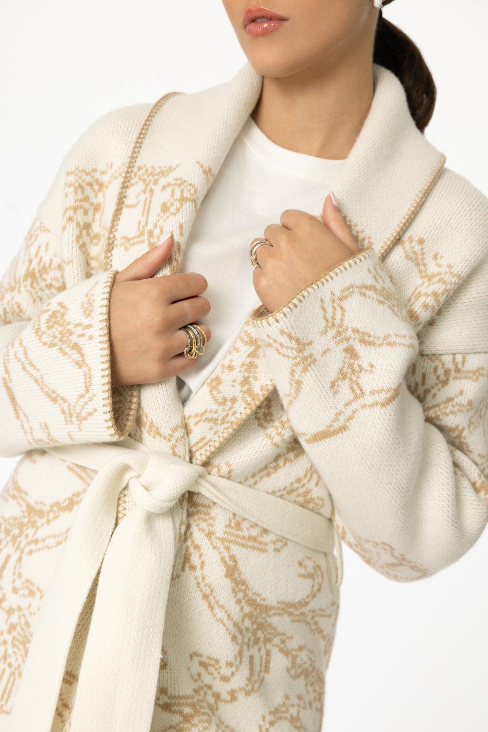 Long Wrap Cardigan-PANNACAM-XS-CLOTHINGTOPCARDIGAN-ELEVENTY