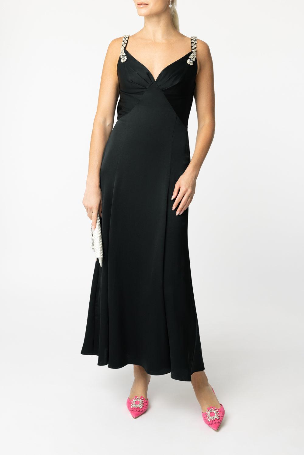 Sofia Dress-BLACK-2-CLOTHINGDRESSCOCKTAIL-TEMPERLEY LONDON