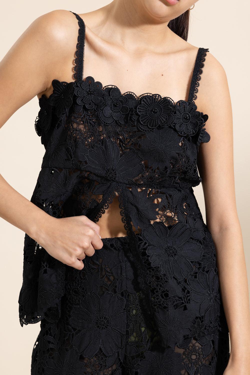 Magnolia Top-BLACK-XS-CLOTHINGTOPBLOUSE-WAIMARI