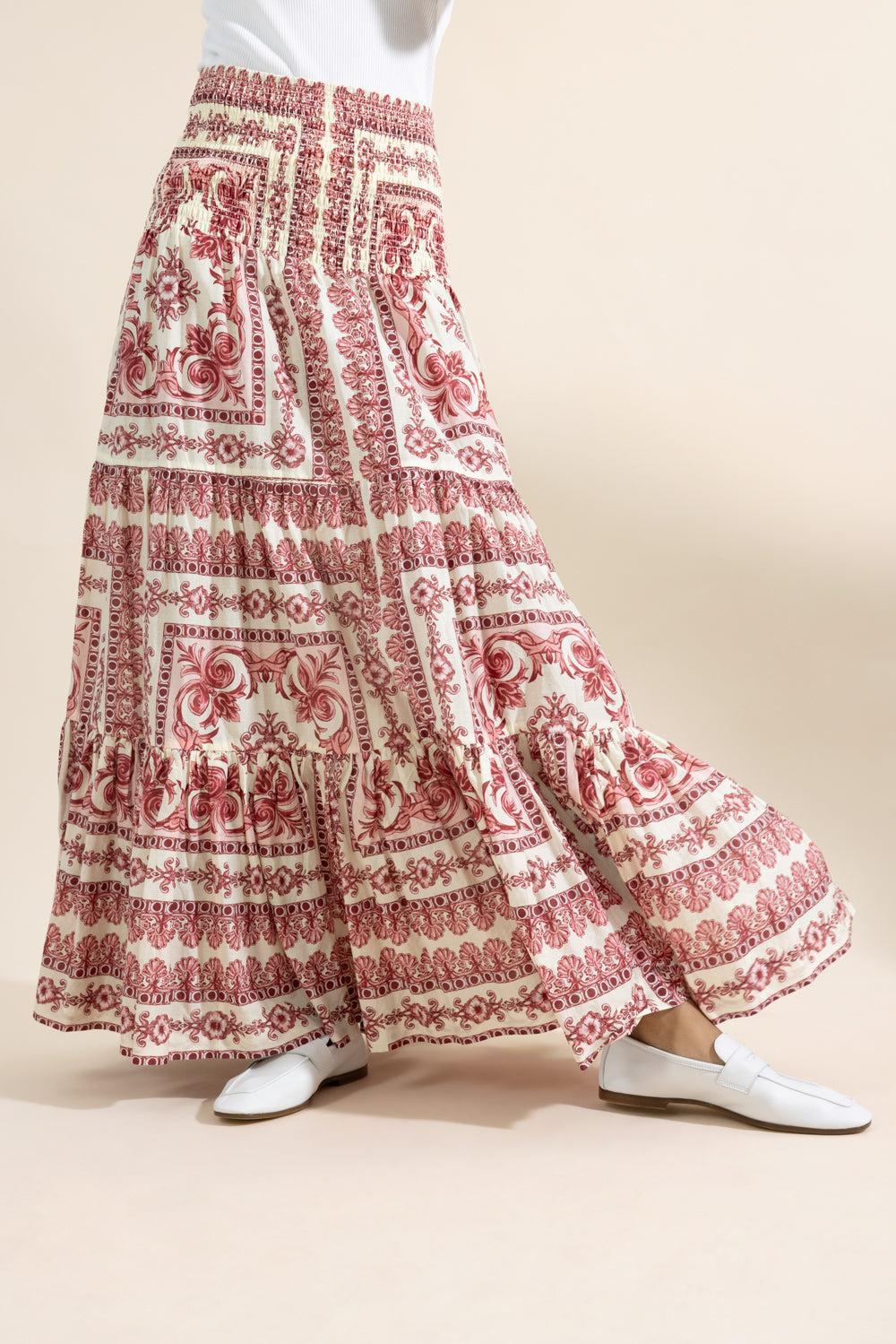 Emilia Skirt-CREAM-XS-CLOTHINGSKIRTMAXI-CARA CARA